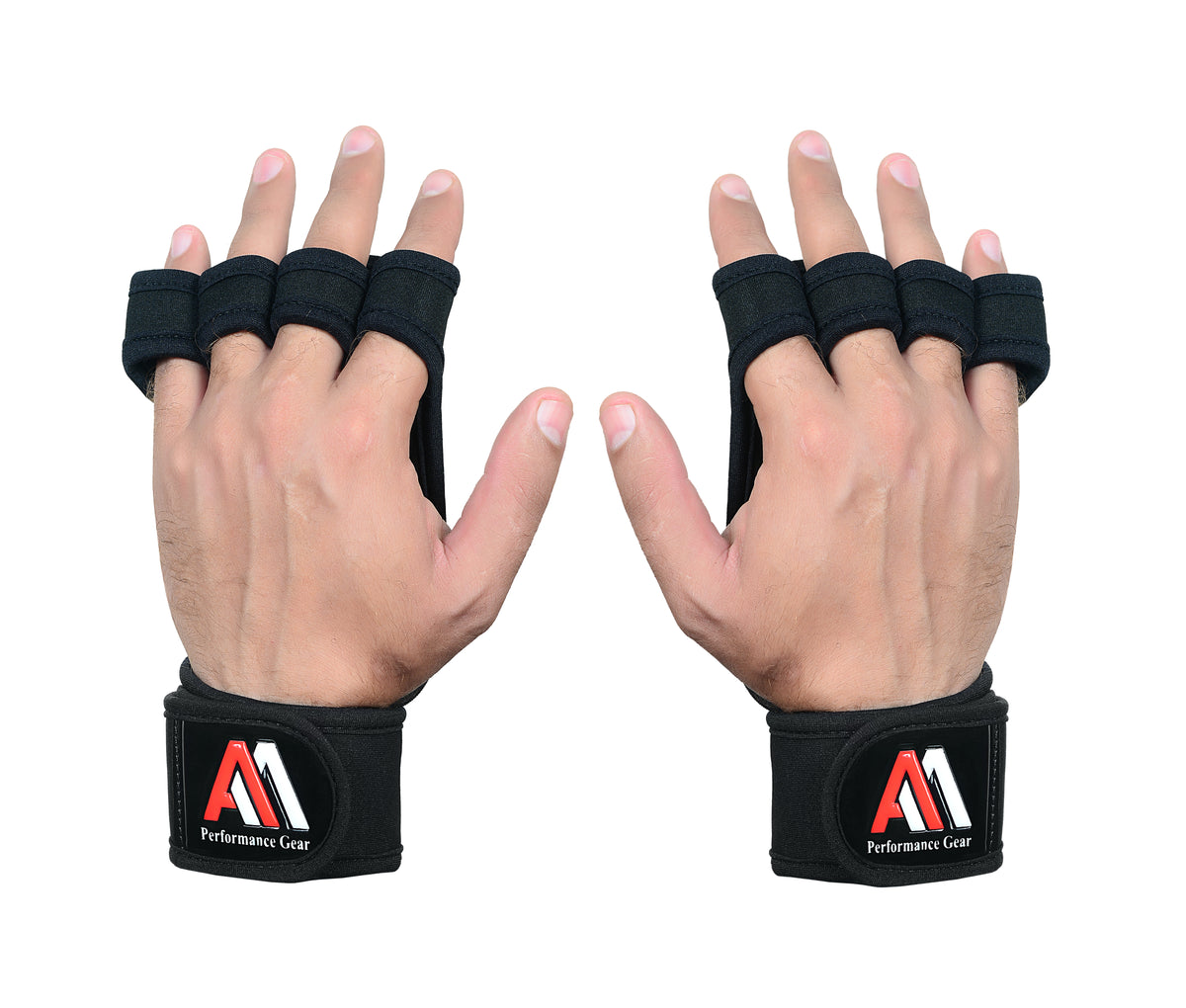 Long Wrist Wrap Support Gloves For Fitness Gym & Crossfit