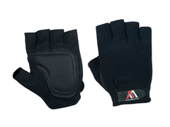 Amara Leather Half Finger Breathable Multi Purpose Gloves