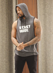 Men,s Gym Tank Top Beast Mode Men,s Gym Wear Training Tank Top