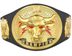 The Rock Brahma Bull Championship Belt