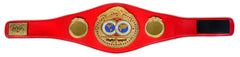 International Boxing Federation World Champion Belt Red Adults 6mm AA-500