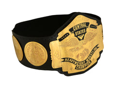 Central States Heavy Weight Wrestling Championship Belt 4MM AA-5011