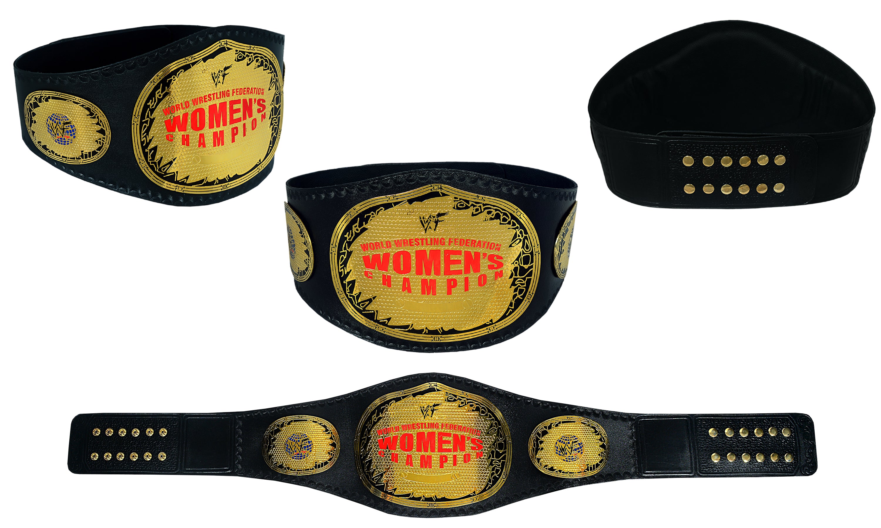 World Wrestling Federation Women's Championship Tittle Belt 4MM AA-5035