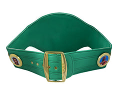 WBO World Boxing Championship Adult Belt Green 6MM AA-504