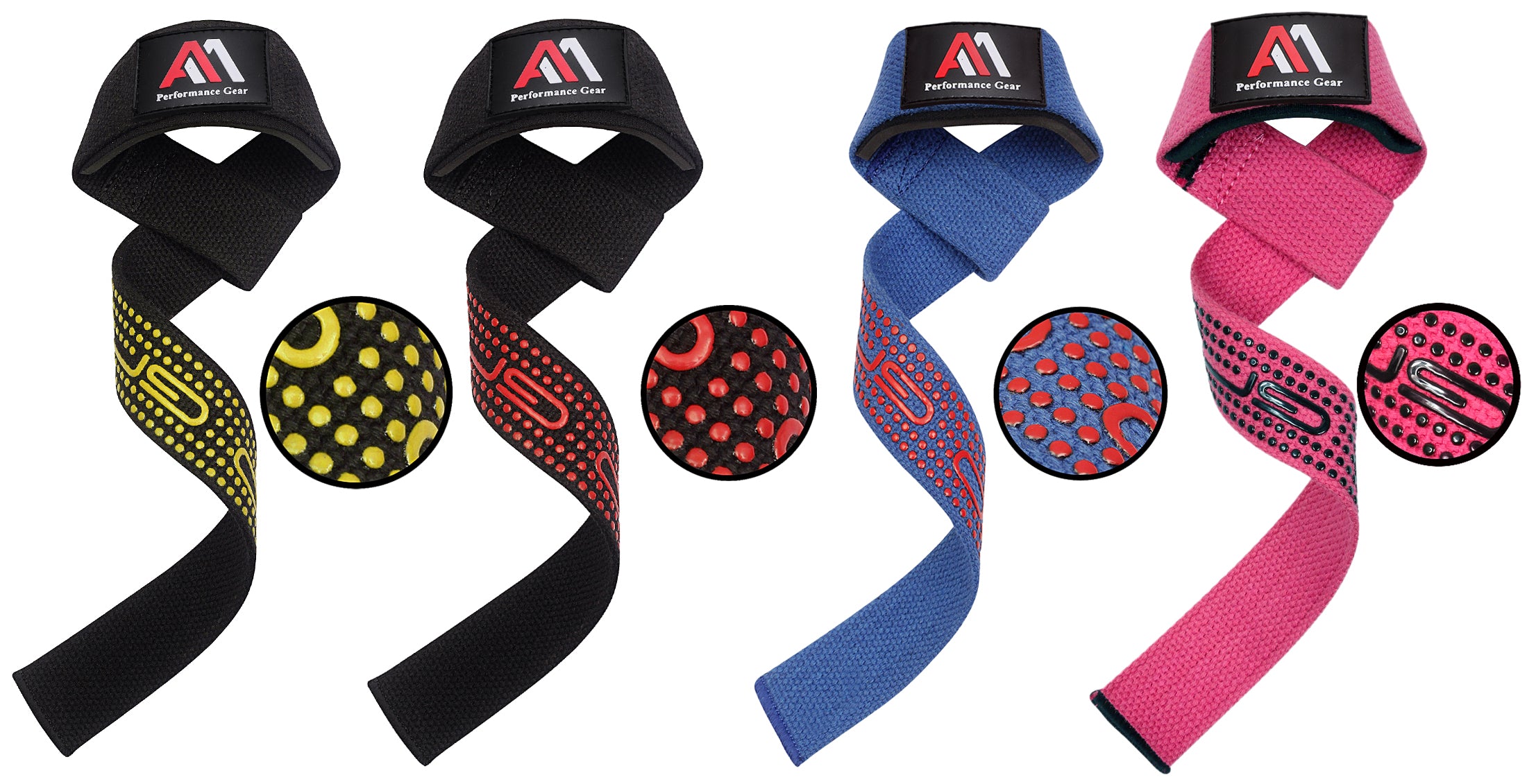 Weight Lifting Straps, Weight Bar Straps, Training, Wrist Support Gym Gloves Pro-Grip