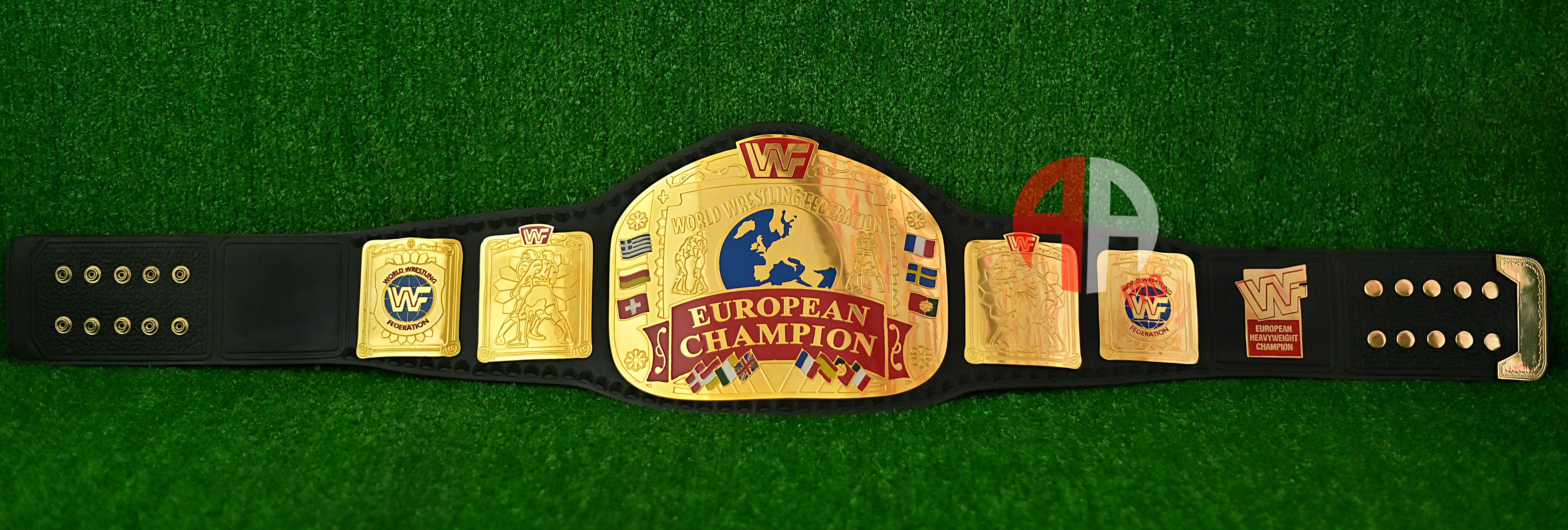 World Wrestling Federation European Championship Belt 4MM AA-5039