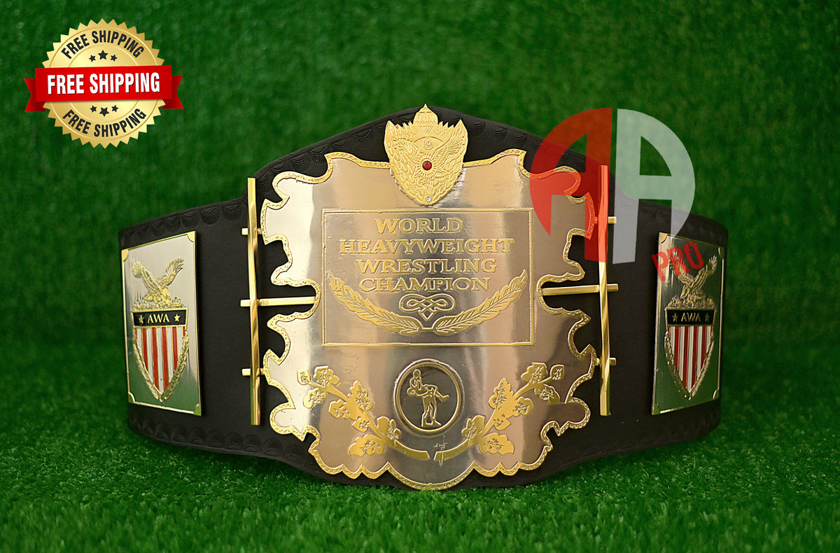 AWA World Heavyweight Wrestling Championship Belt