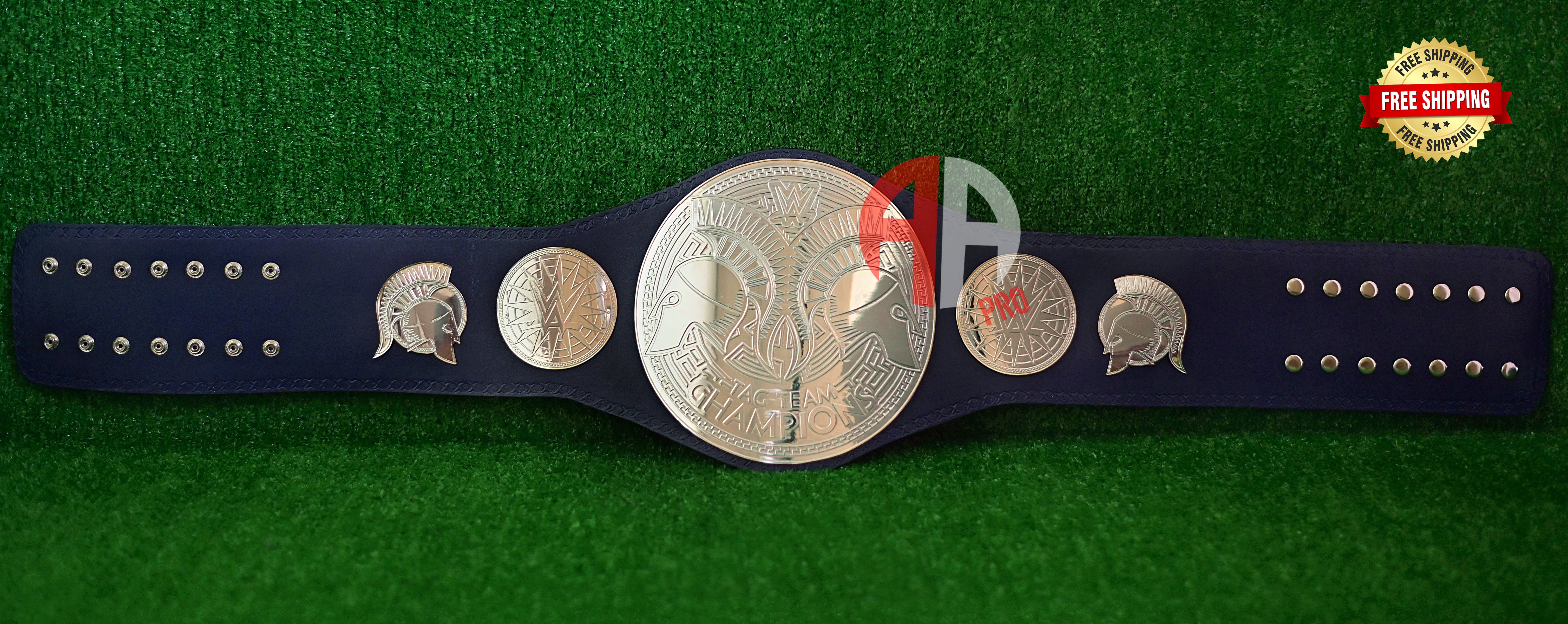 Smack Down TAG TEAM Championship Tittle Belt 4MM AA-5029