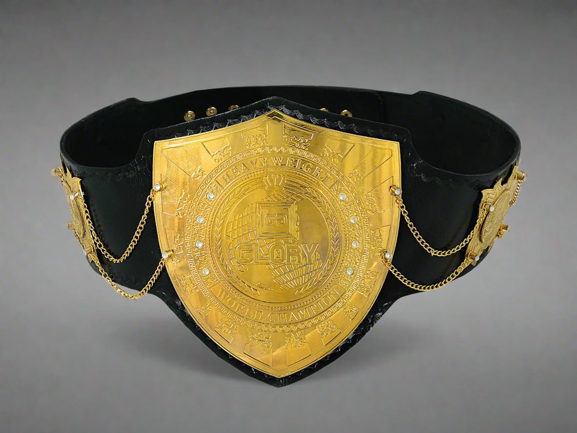 Glory Kickboxing Heavyweight Championship Belt