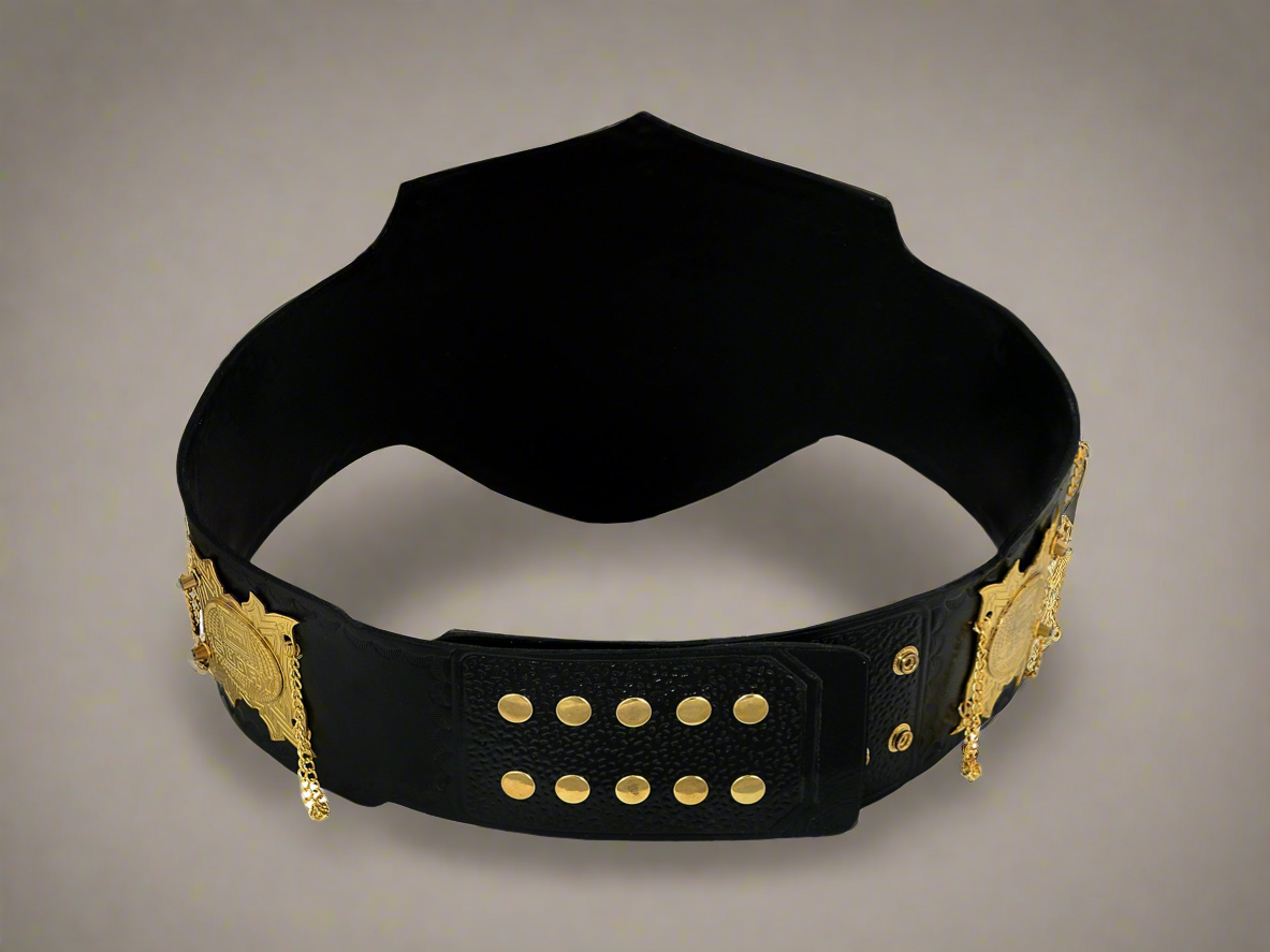 High-Quality Custom Championship Belt with Durable Cowhide Leather
