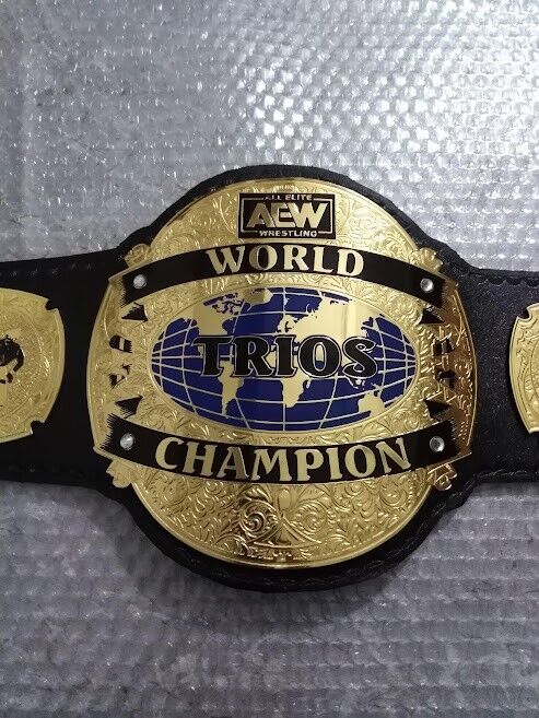 AEW TRIOS Championship Belt Adults 4MM AA-5004