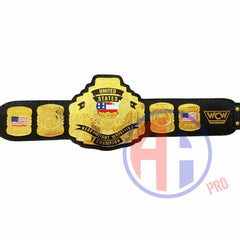 WCW United States Heavy Weight Wrestling Championship Belt 4MM AA-5012                                                                          TS-5012 WCW-USA