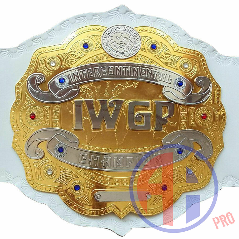 Intercontinental IWGP Championship White Belt Adults 4MM AA-5013