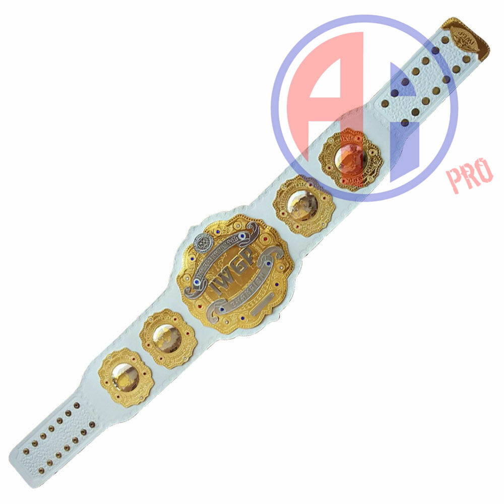 Intercontinental IWGP Championship White Belt Adults 4MM AA-5013