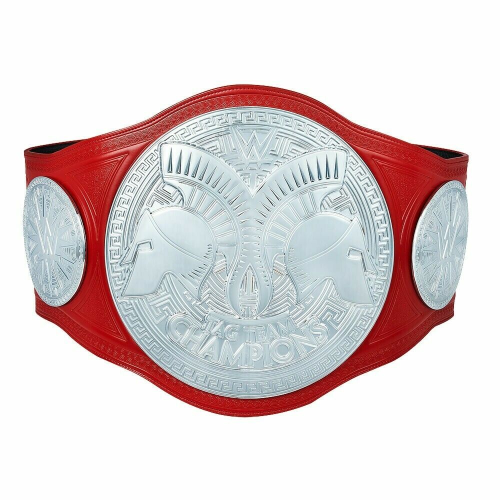 RAW TAG TEAM Championship Tittle Belt Adult 4MM AA-50290